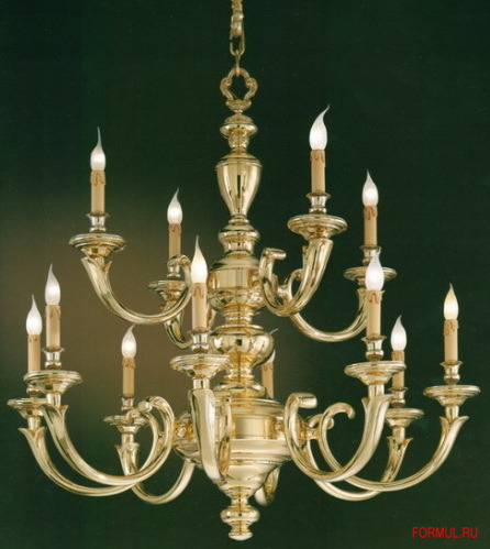 Люстра Possoni Illuminazione 260/8+4 ORO